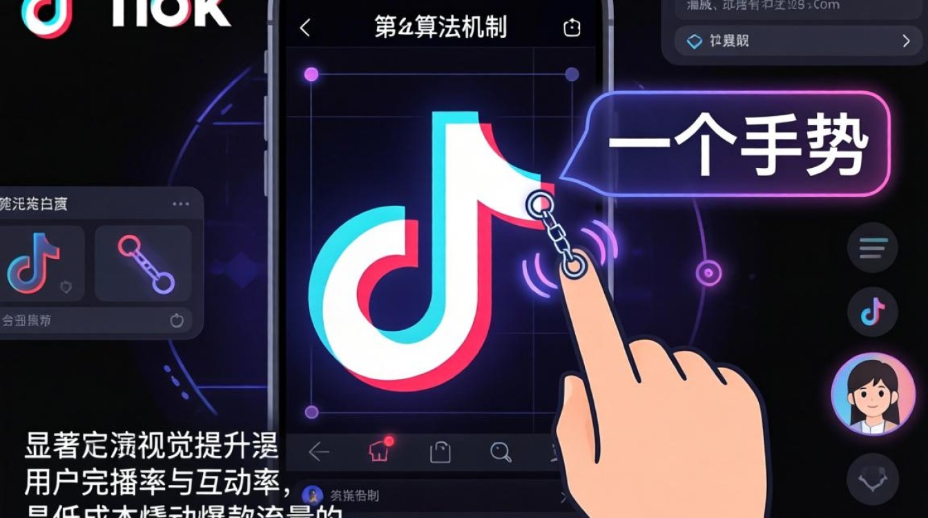TikTok 一个手势内容创作技巧