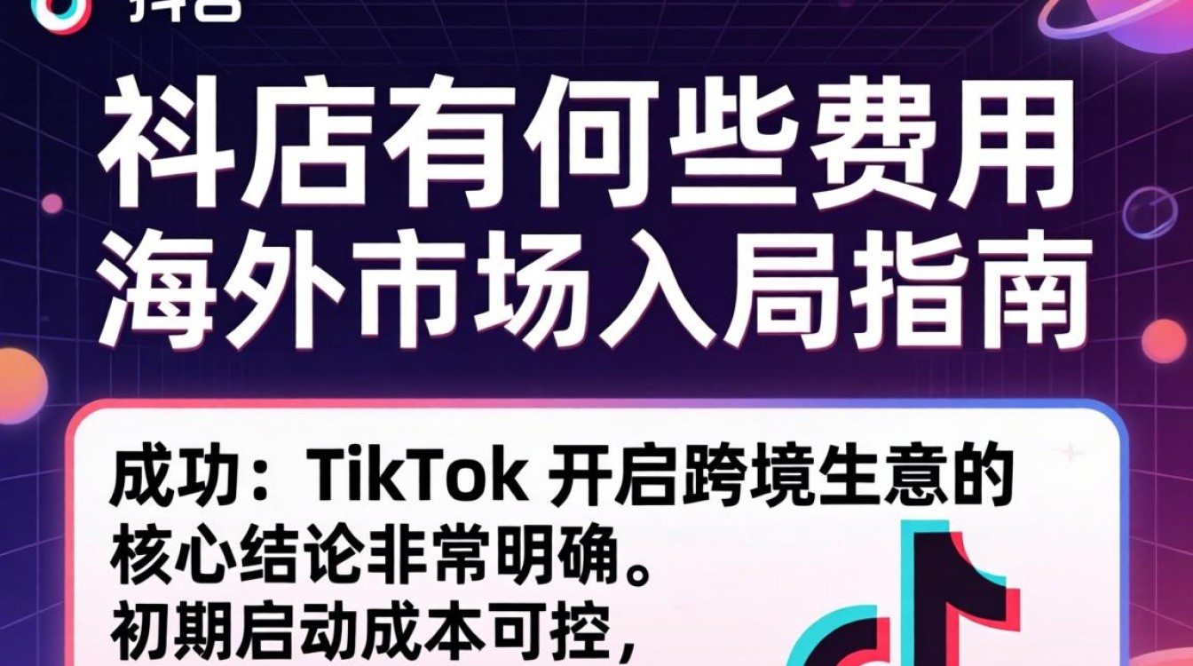 TikTok 开店费用明细及海外市场入局指南