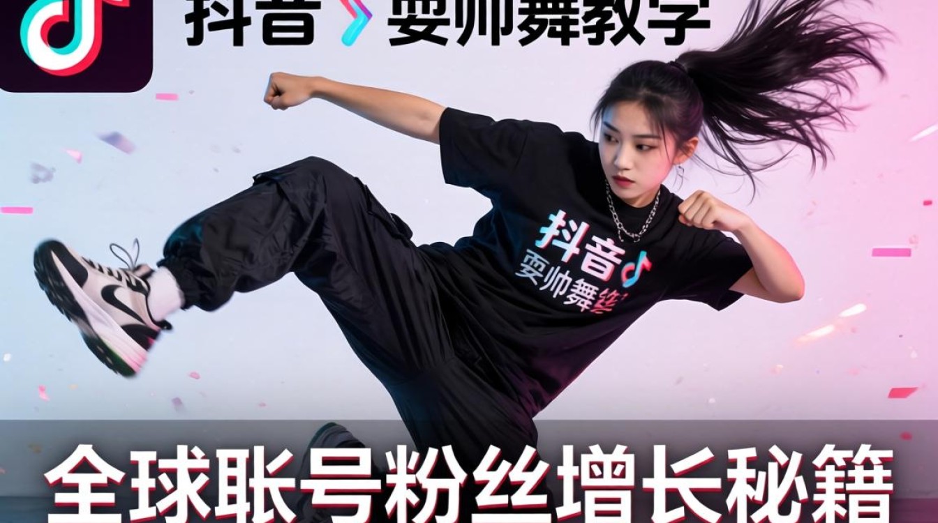 TikTok 耍帅舞教学 全球账号粉丝增长秘籍