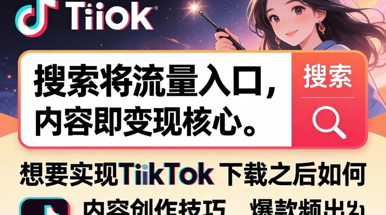 TikTok 下载后如何搜索