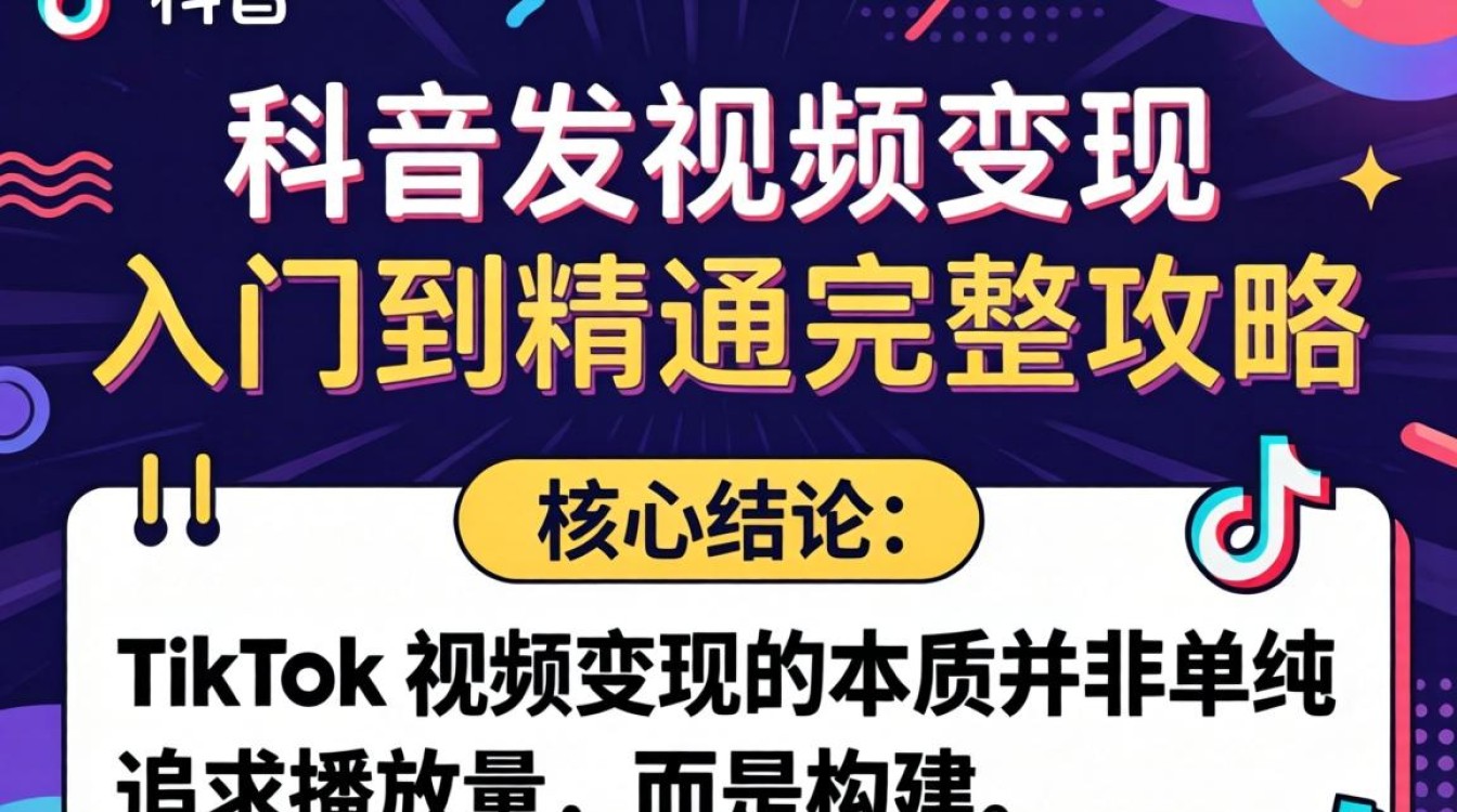 TikTok 视频变现流程及新手入门技巧