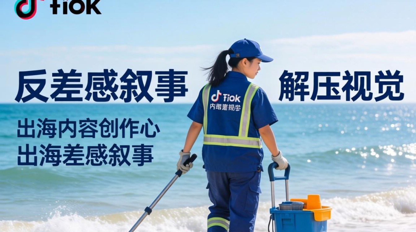 TikTok 女清洁工出海内容创作技巧