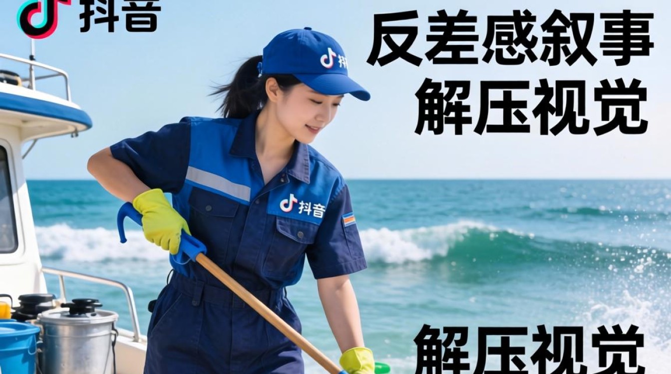 TikTok 女清洁工出海内容创作技巧