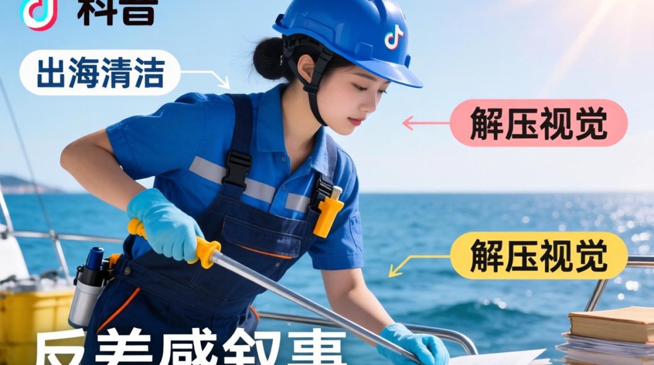 TikTok 女清洁工出海内容创作技巧