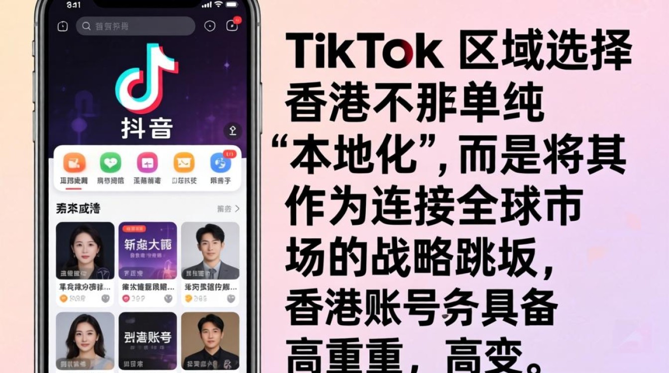 TikTok 区域怎么选香港