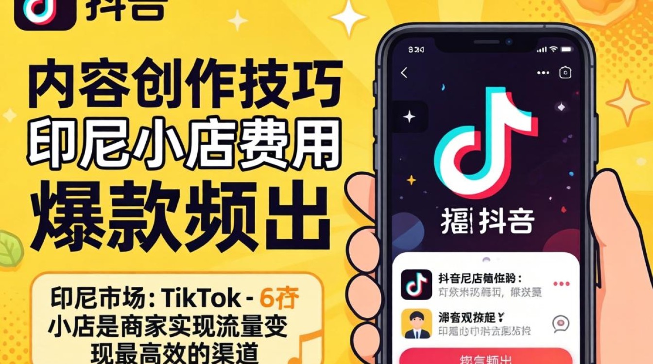 TikTok 开通印尼小店费用多少