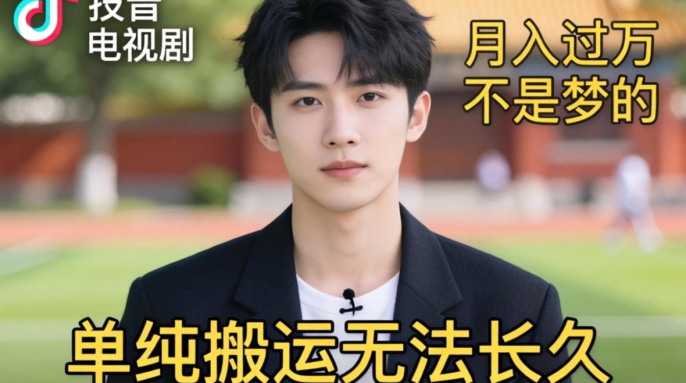 TikTok 电视剧变现技巧月入过万