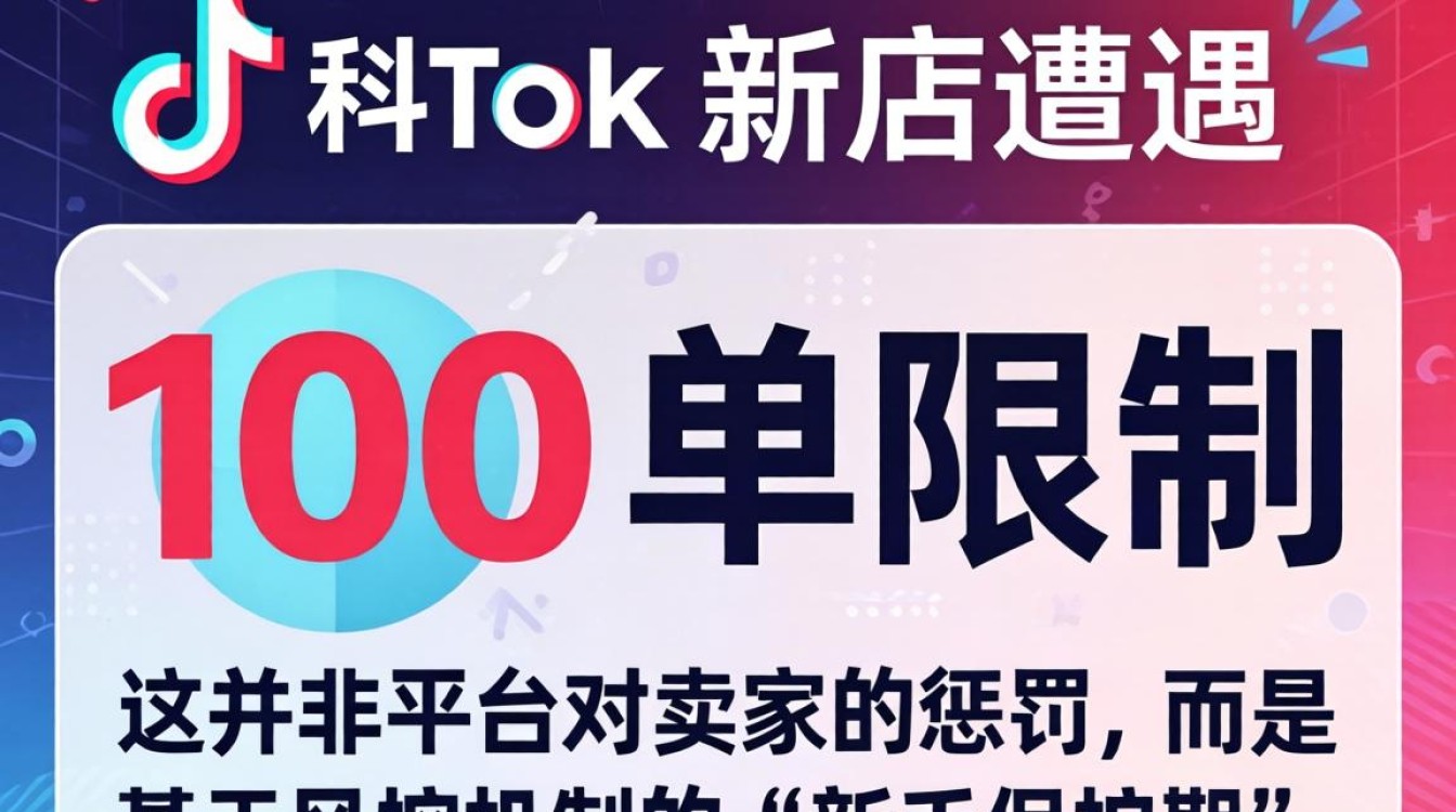 TikTok 新店限制 100 单怎么办