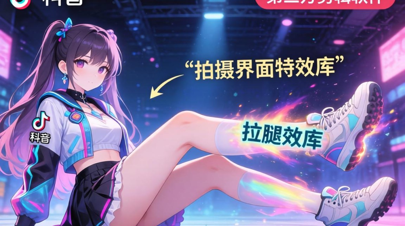 TikTok 拉腿特效在哪里