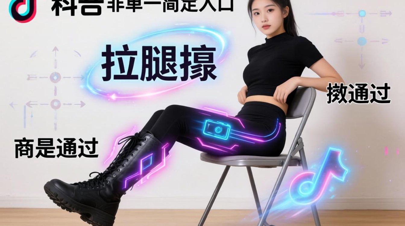 TikTok 拉腿特效在哪里