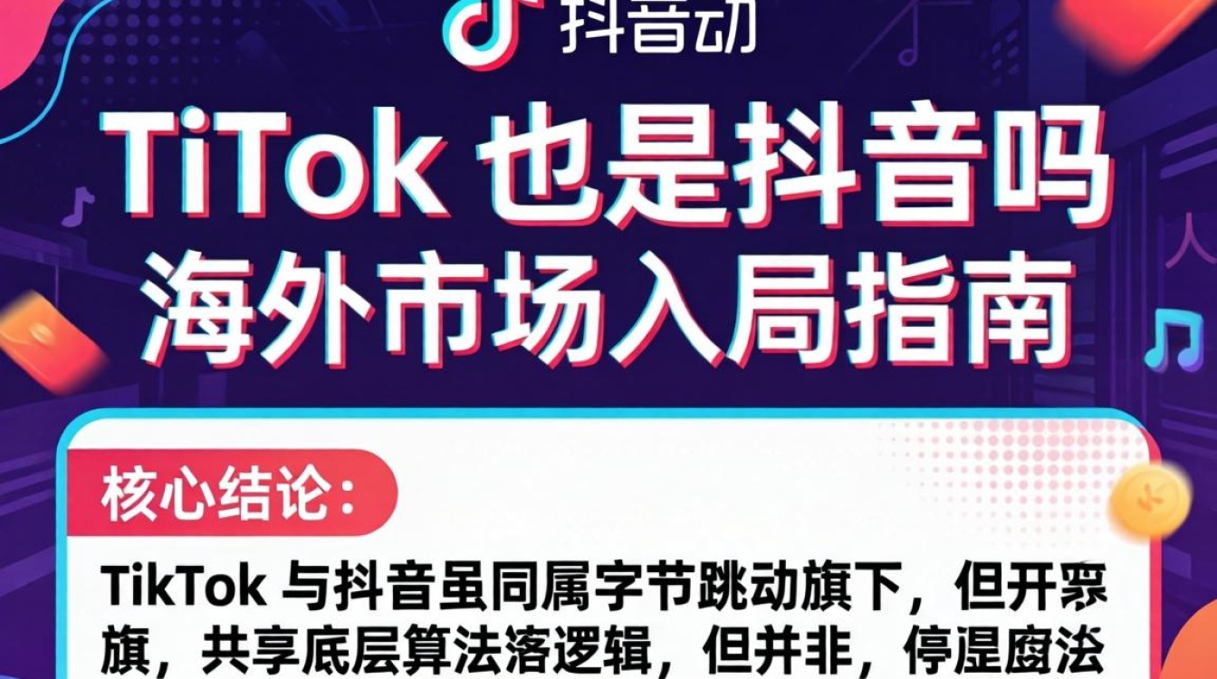 TikTok 和抖音的区别是什么
