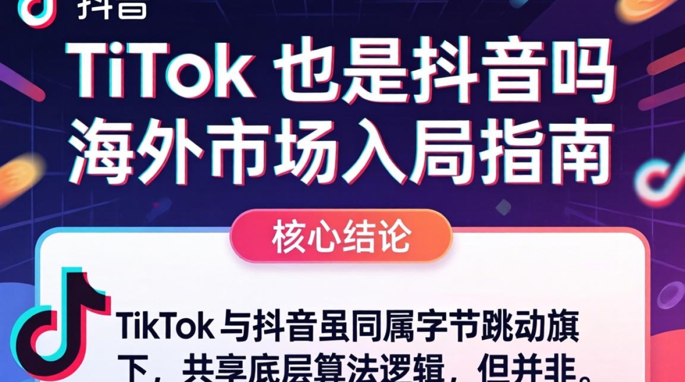 TikTok 和抖音的区别是什么