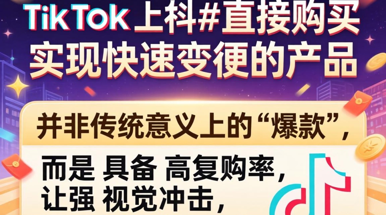 TikTok 哪些产品直接购买