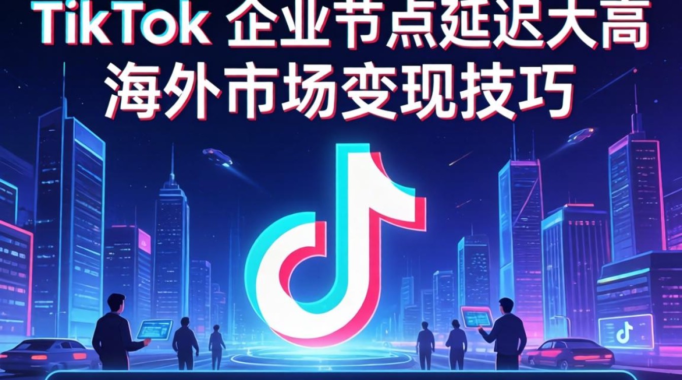 TikTok 企业节点延迟太高怎么办?海外变现技巧与流量增长策略 TikTok 企业节点延迟太高怎么办