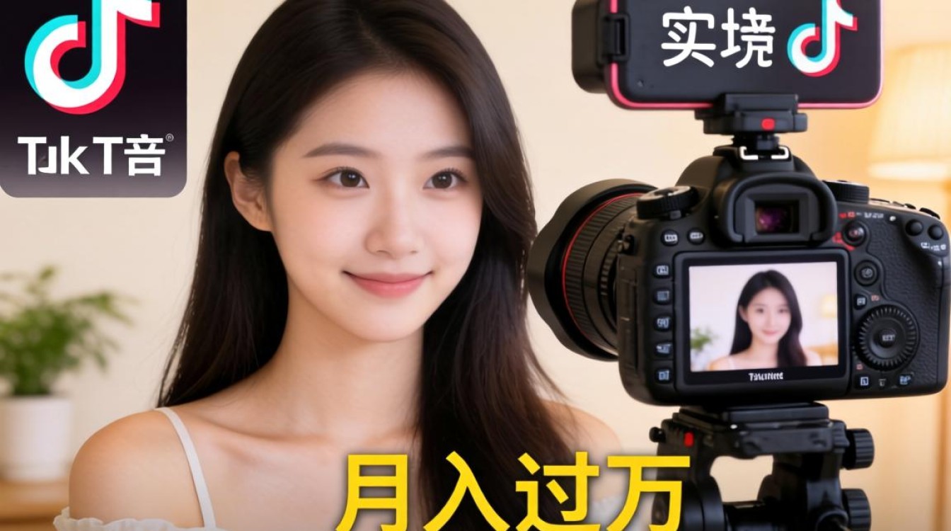TikTok 摄像头直播如何变现?月入过万技巧与直播赚钱方法 TikTok 摄像头直播如何变现