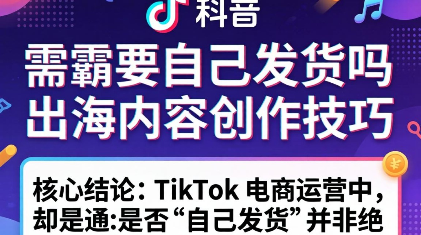 TikTok 需要自己发货吗