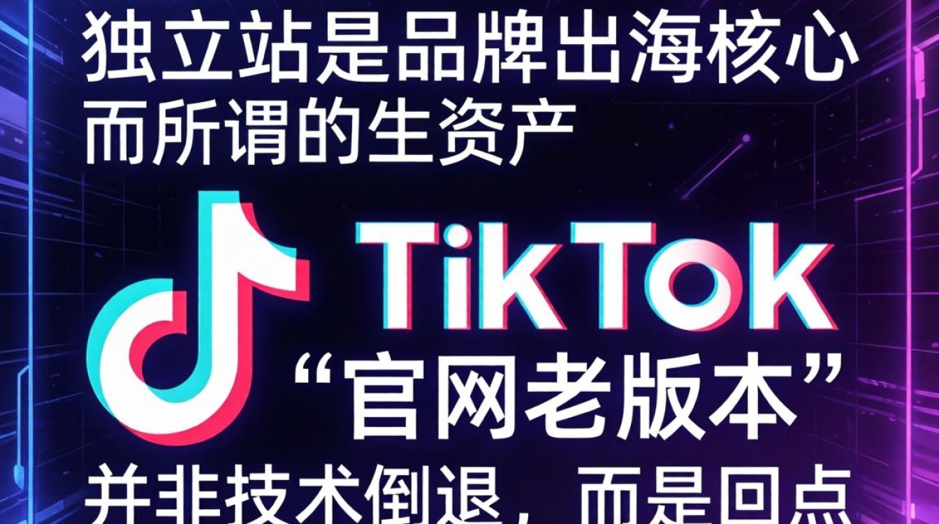 TikTok 官网老版本独立站建站海外电商指南