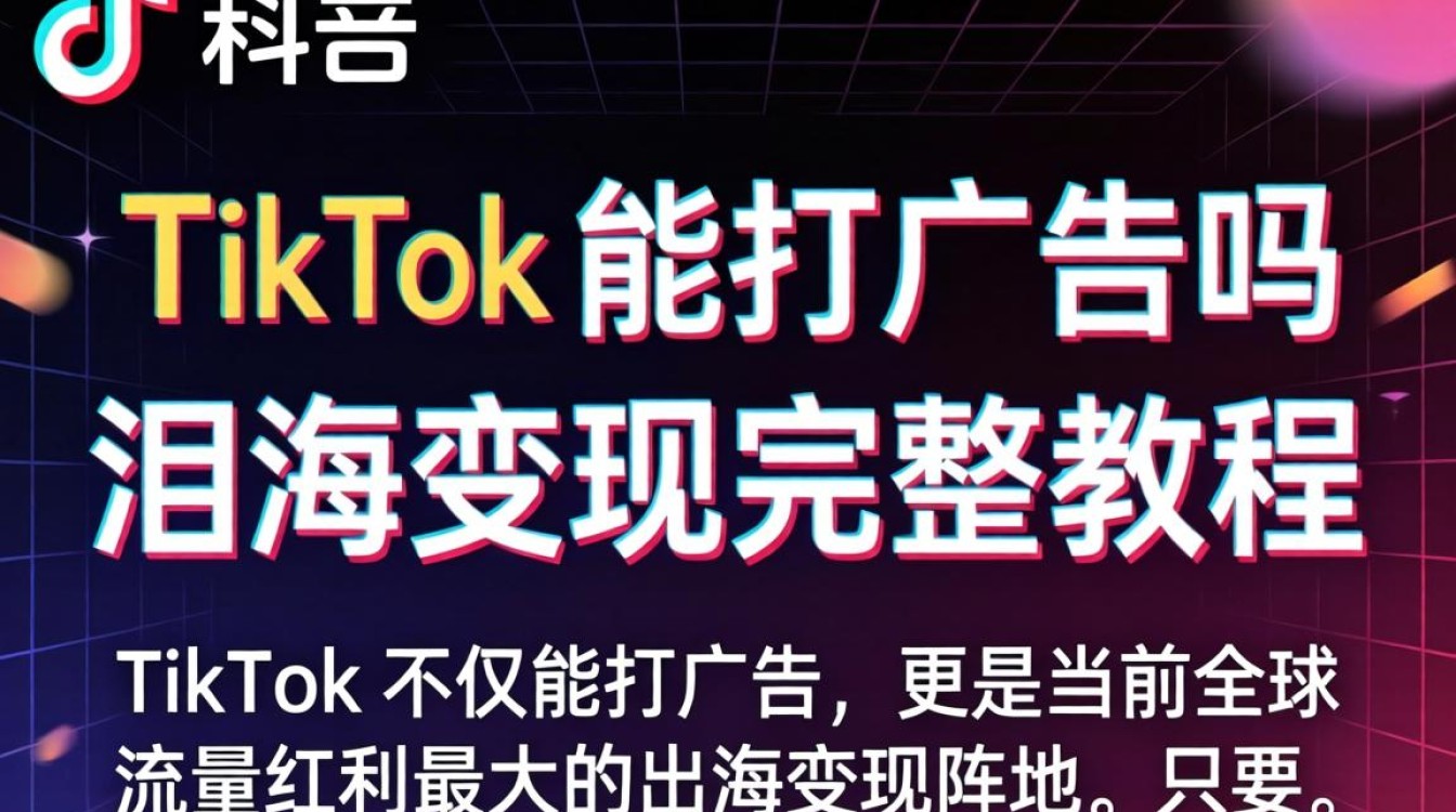 TikTok 能打广告吗,TikTok 怎么打广告,出海变现完整教程 TikTok 能打广告吗