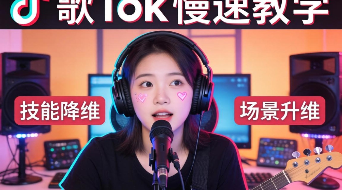 TikTok 歌曲翻唱慢速教学怎么做