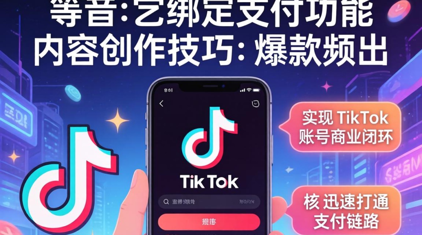 TikTok 绑定支付步骤及内容创作技巧