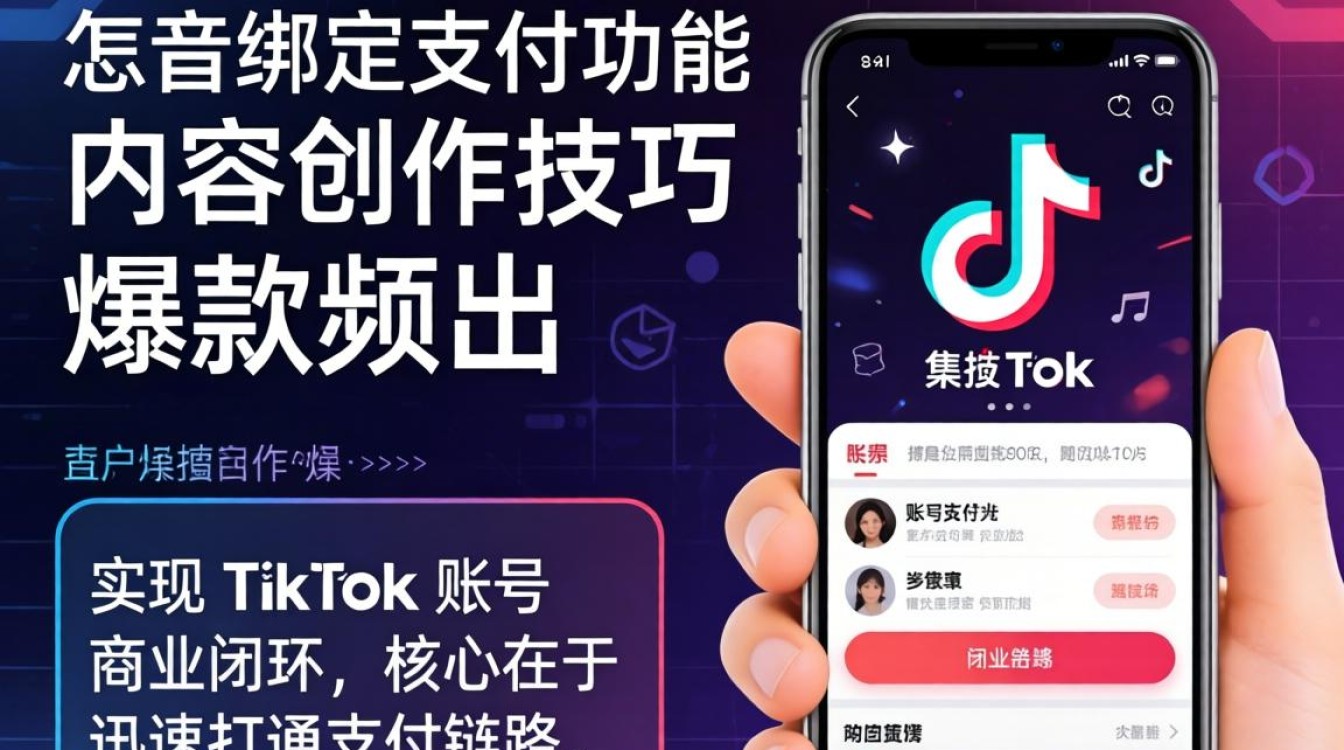 TikTok 绑定支付步骤及内容创作技巧