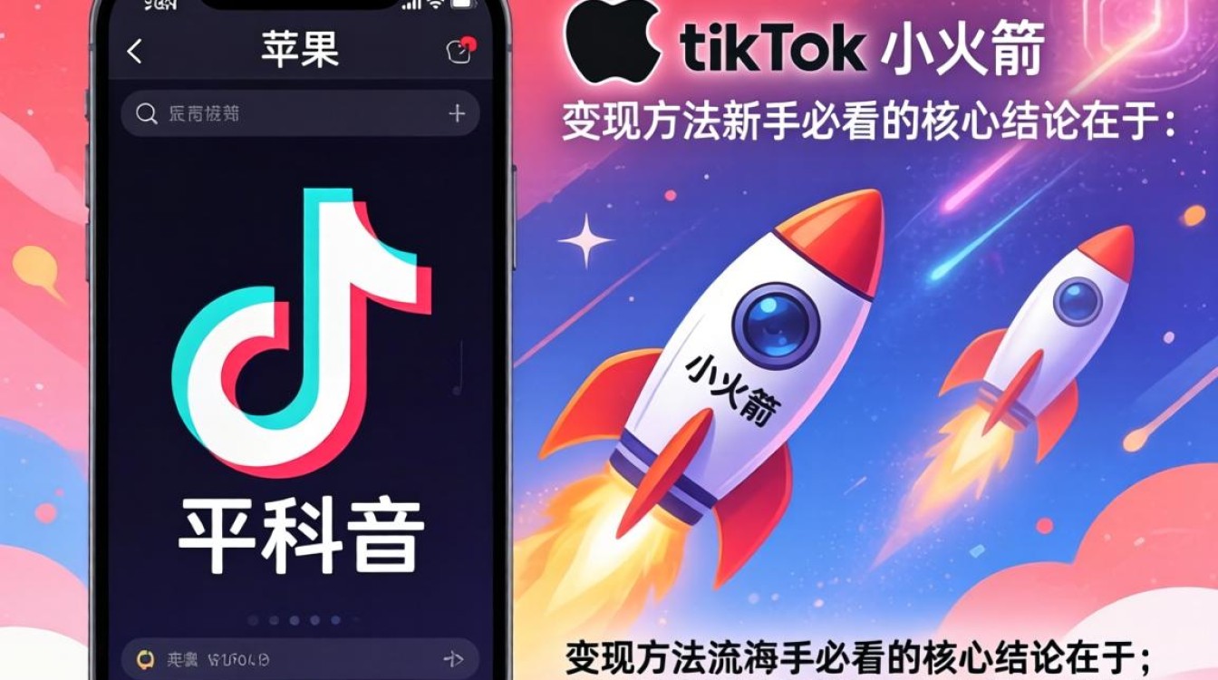 快手苹果手机 TikTok 小火箭变现方法新手必看