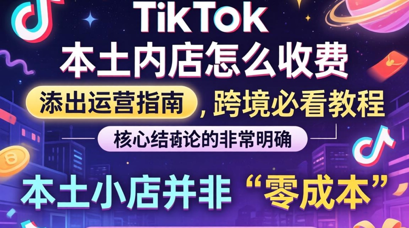 TikTok 本土小店怎么收费