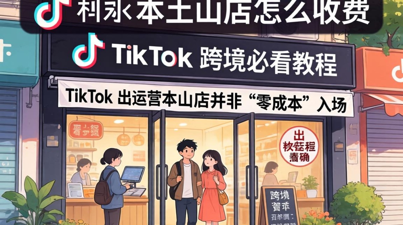 TikTok 本土小店怎么收费