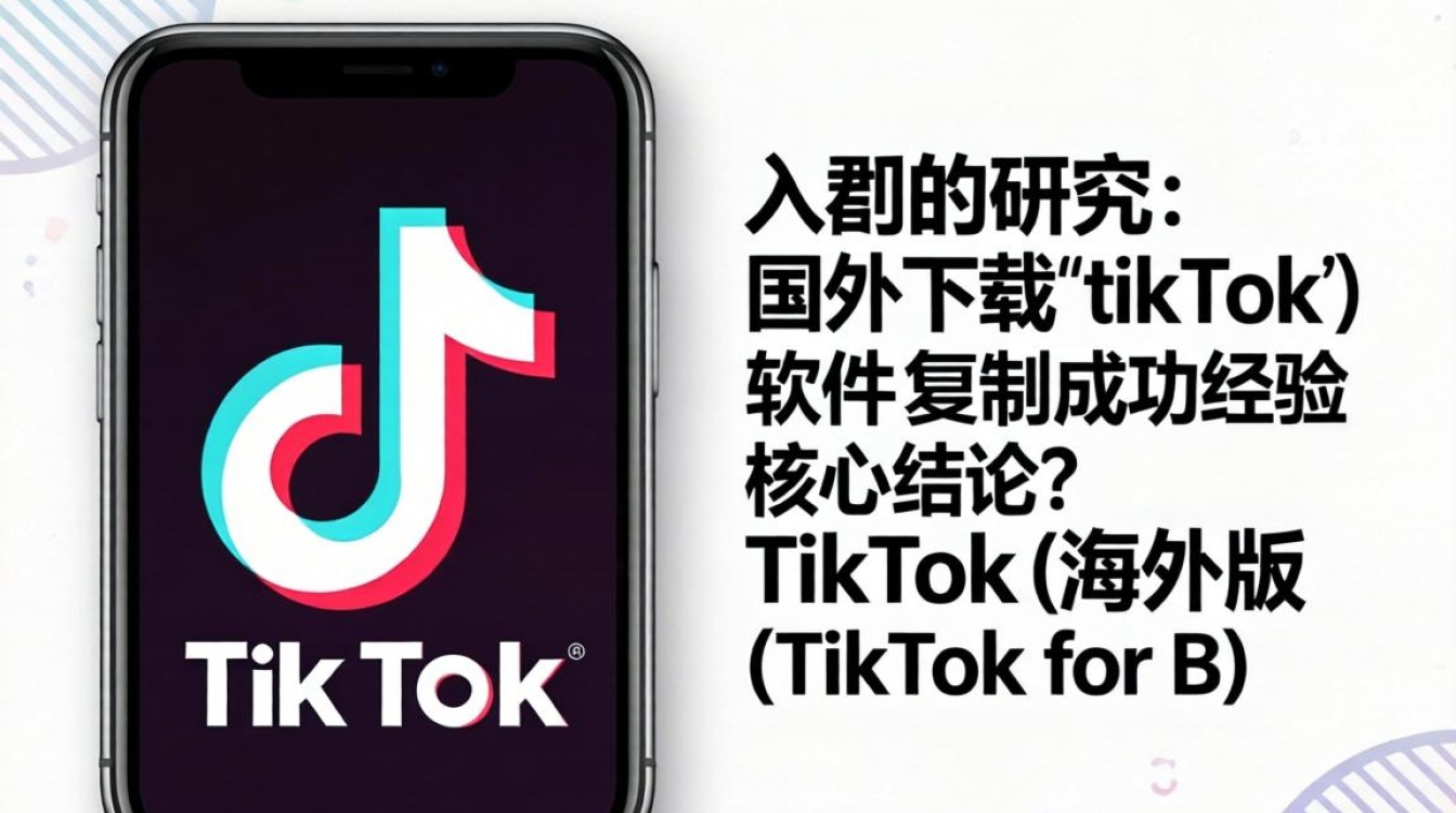 头部研究国外下载tiktok的软件