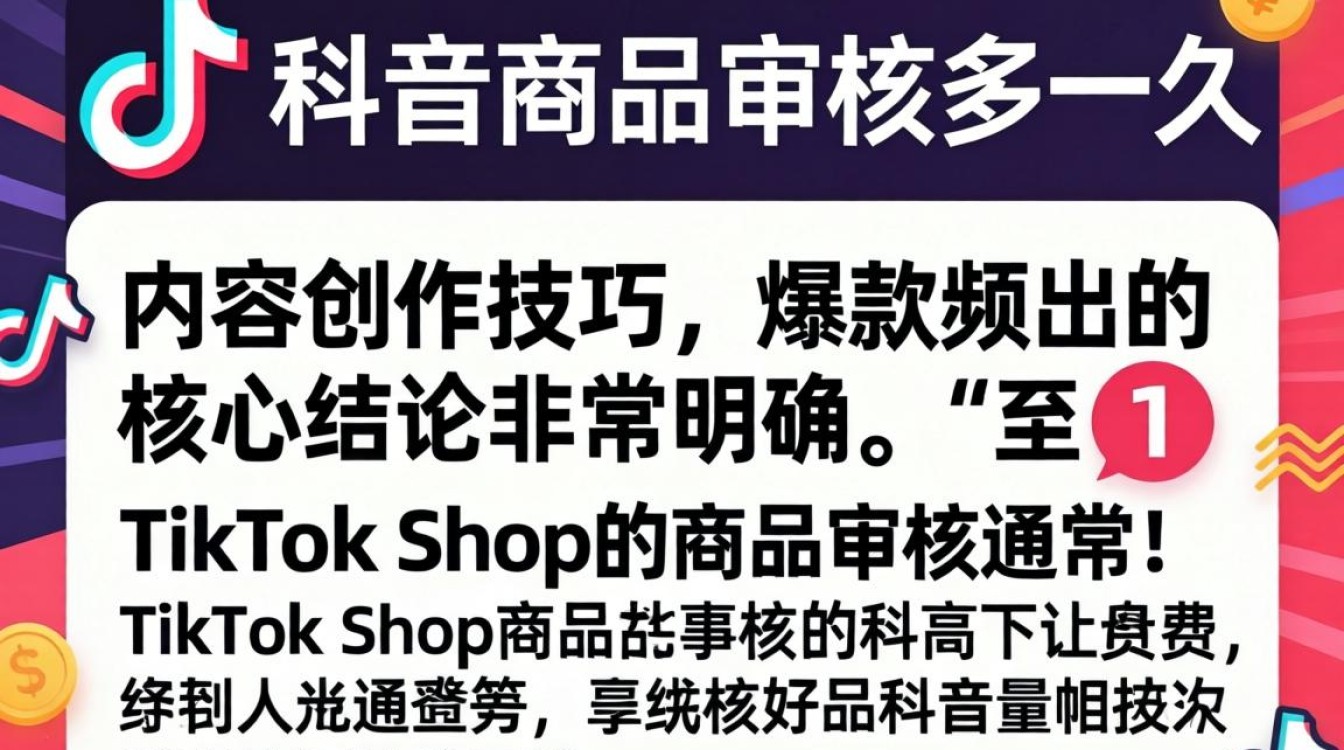 TikTok 商品审核时间多久