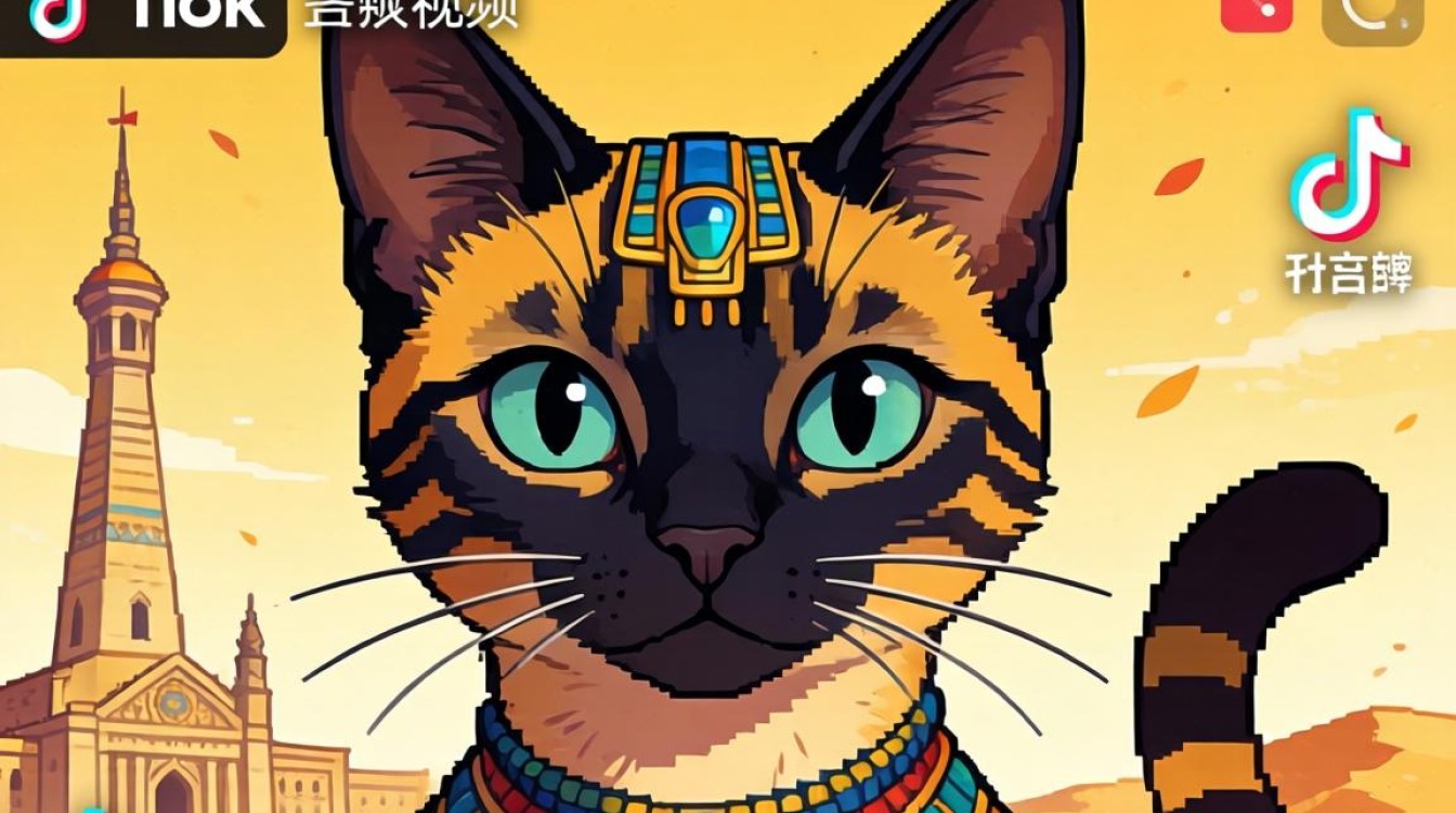 TikTok 埃及猫动画视频运营实操教程
