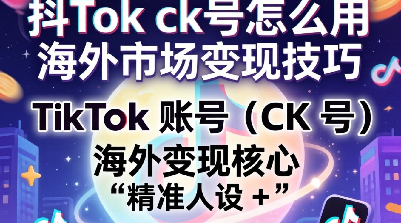 TikTok ck号怎么操作