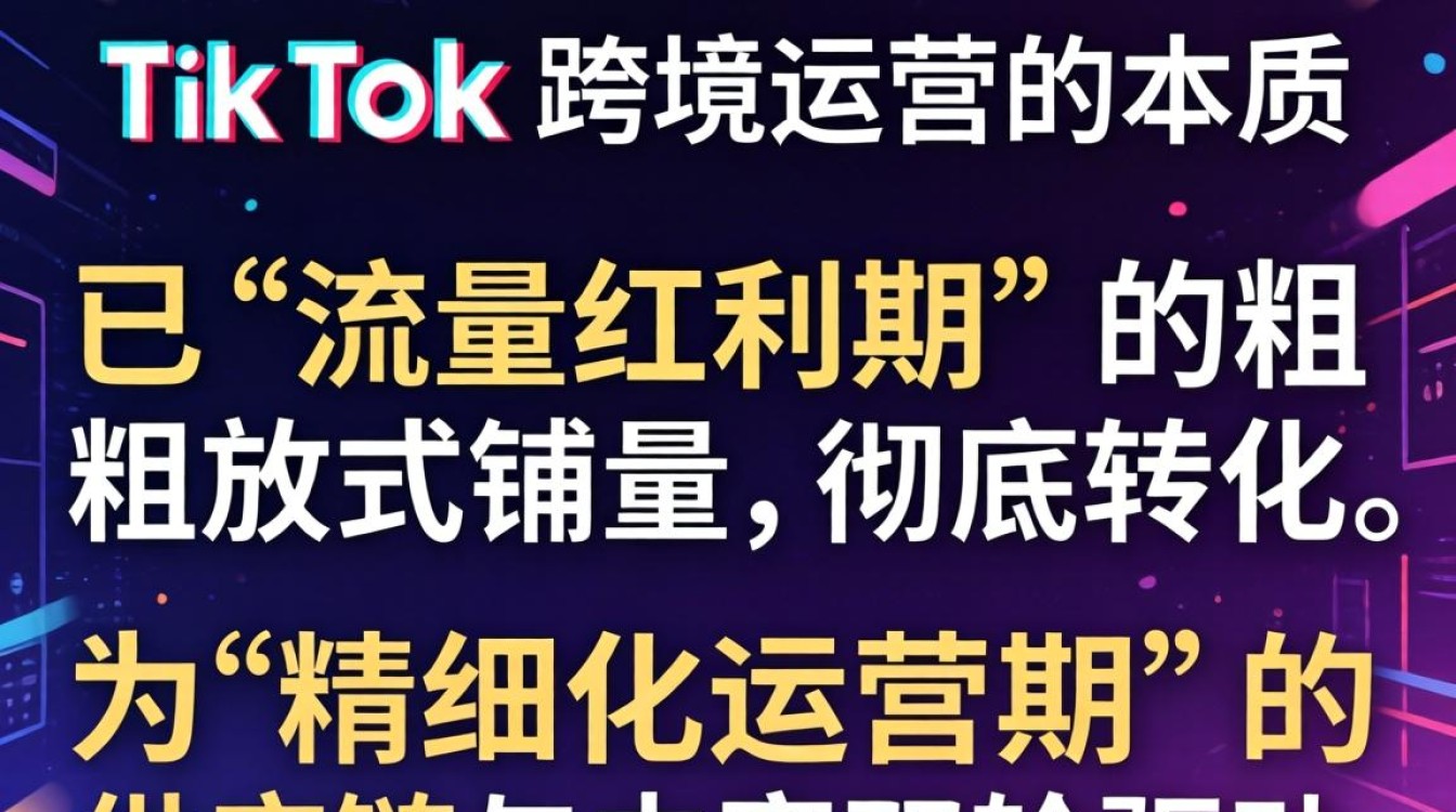 TikTok 初创投资人 跨境运营从入门到进阶