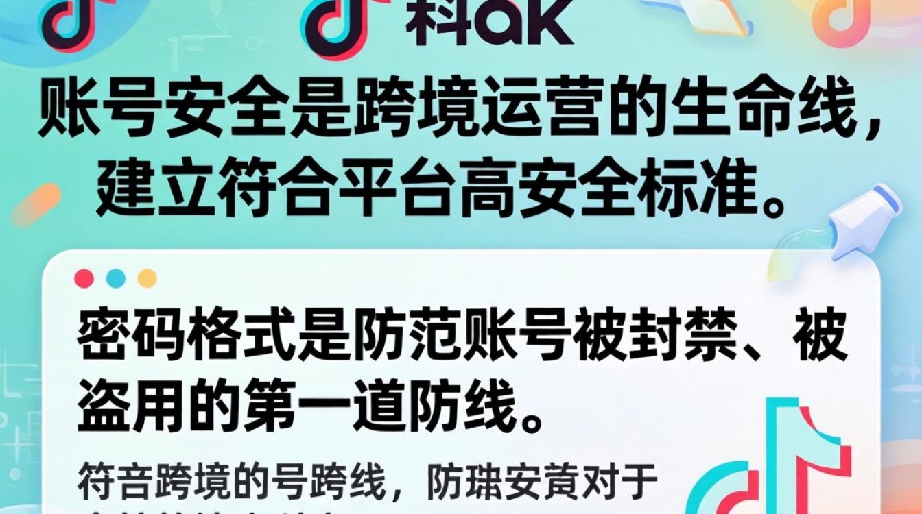 TikTok 密码设置规则是什么