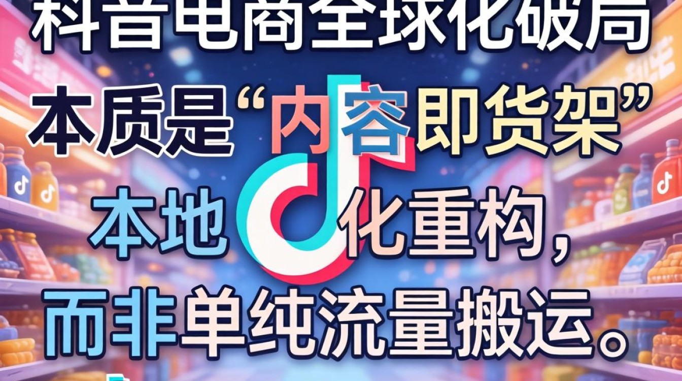 TikTok 电商发力全球化运营策略思维