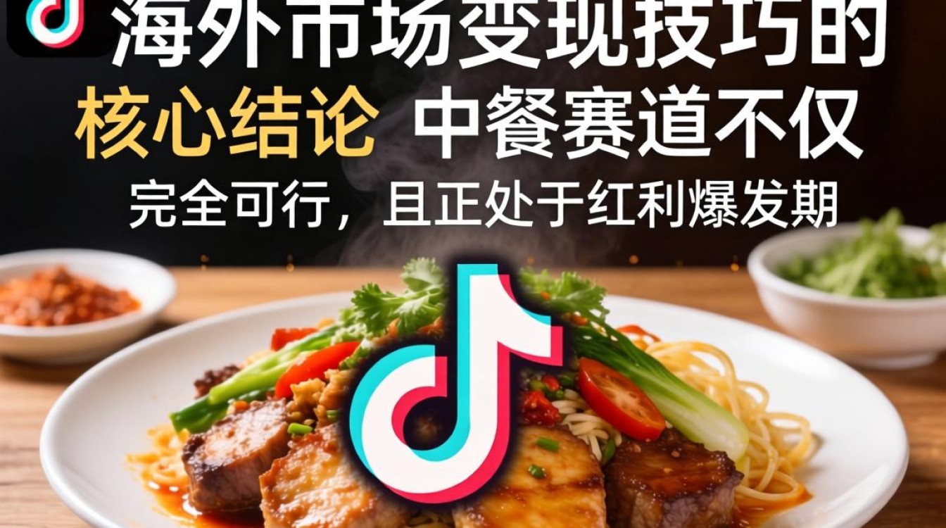 TikTok中餐视频能做吗