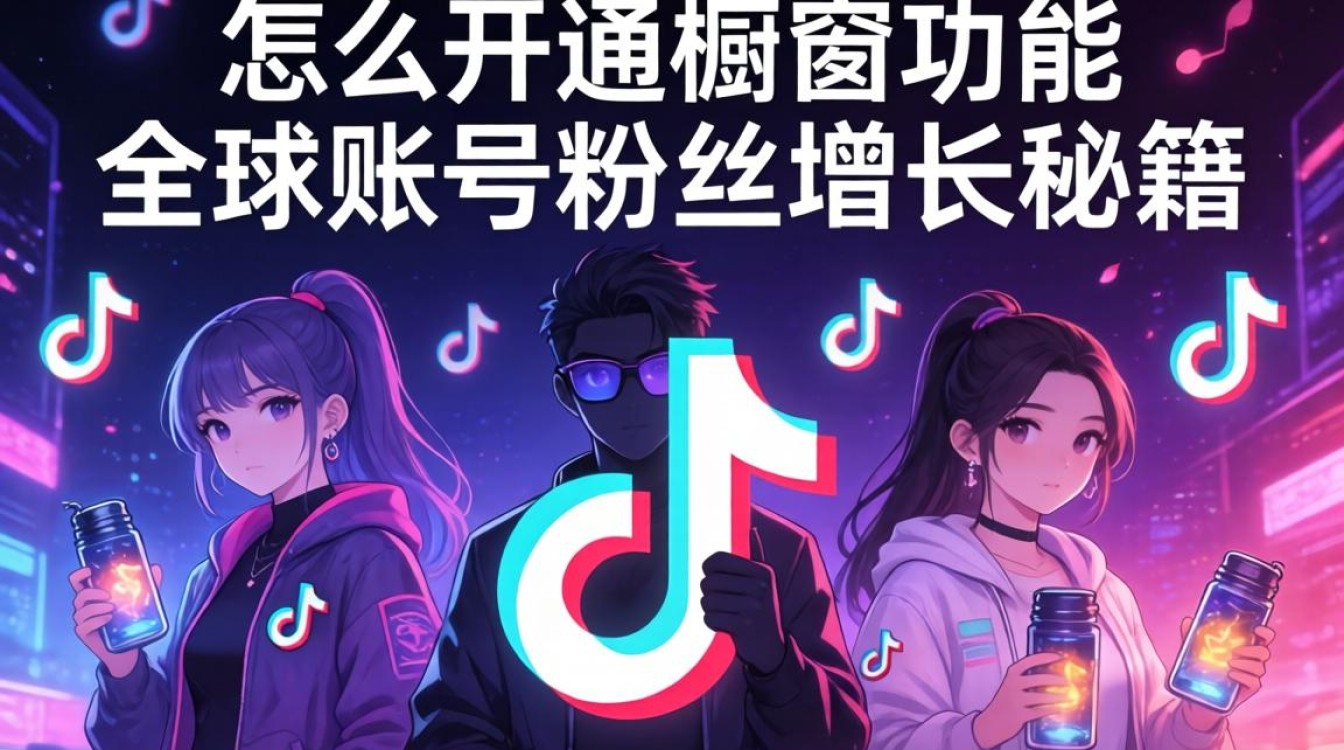 TikTok 怎么开通橱窗功能