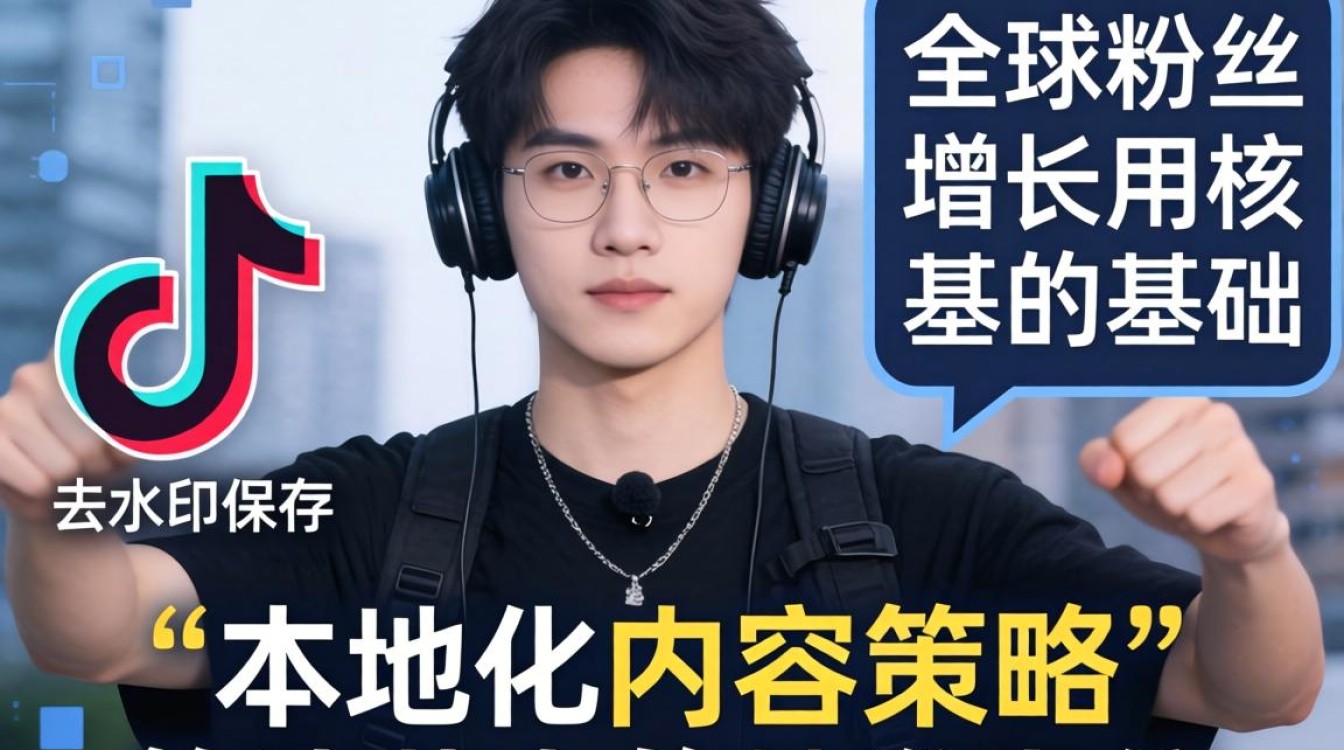 TikTok 去水印保存教程与全球账号粉丝增长秘籍