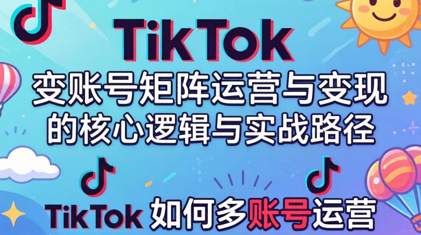 TikTok 多账号操作技巧与出海变现