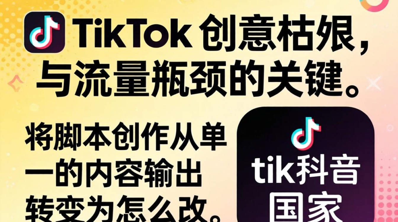 脚本创作怎么改 TikTok 国家