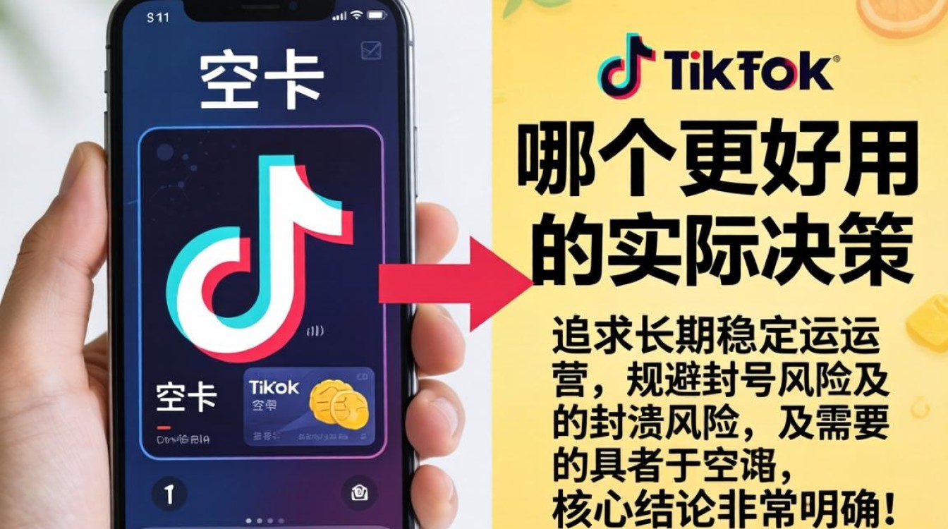 空卡手机上 TikTok 哪个更好用