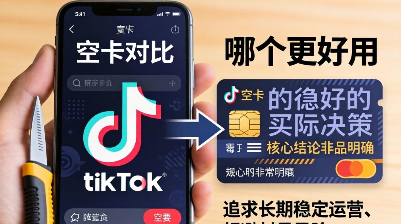 空卡手机上 TikTok 哪个更好用