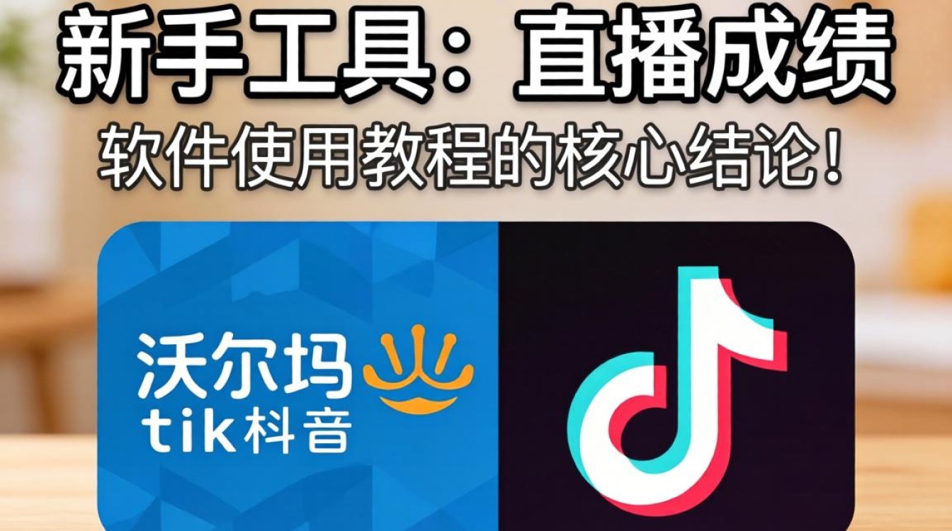 新手工具沃尔玛与tiktok直播成绩软件使用教程