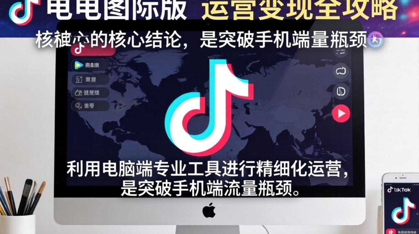 短视频电脑国际版tiktok怎么运营变现