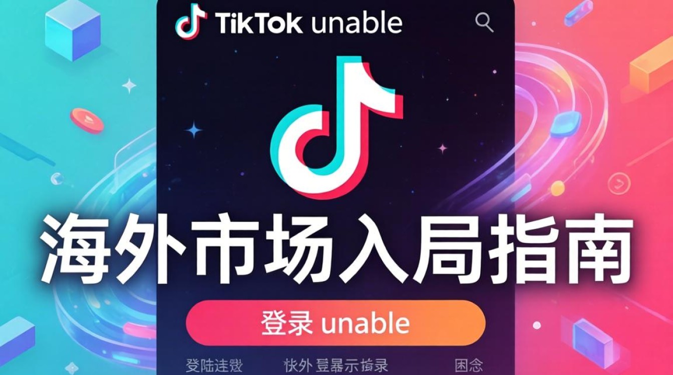 TikTok 无法登录解决方法及海外市场入局指南