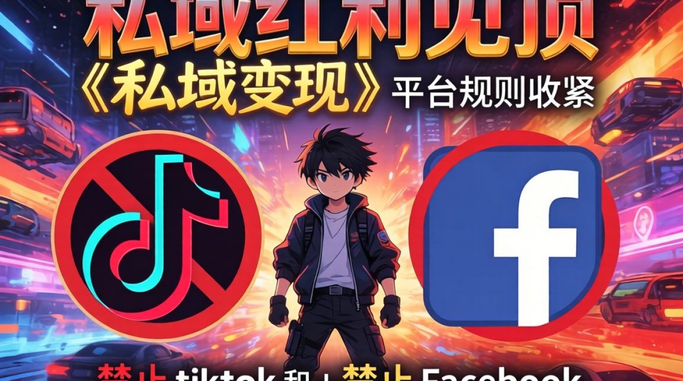 私域变现禁止TikTok和Facebook