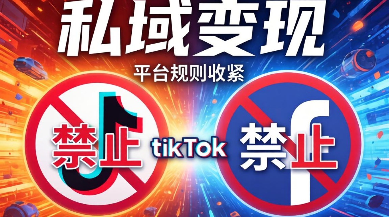 私域变现禁止TikTok和Facebook