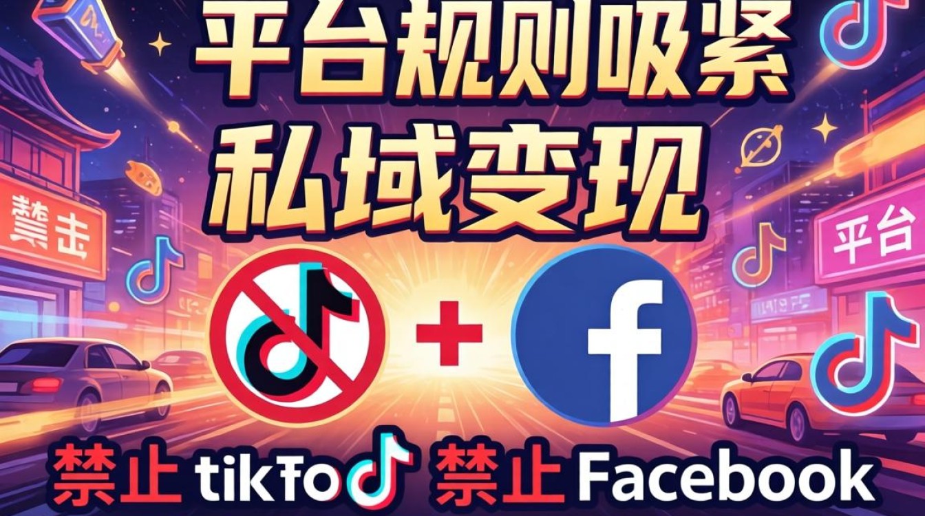 私域变现禁止TikTok和Facebook