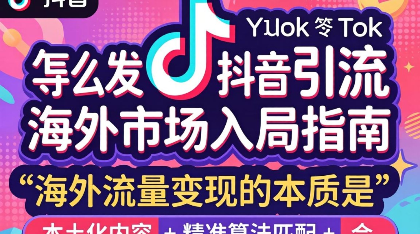 TikTok 怎么发抖音引流