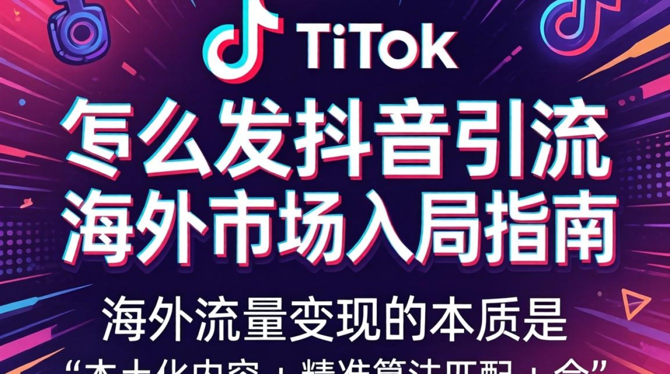 TikTok 怎么发抖音引流